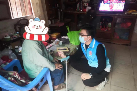 寒潮來襲，西區街道為困難群眾送溫暖