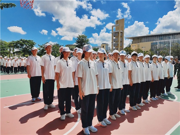中山一中2021級（高一）軍訓圓滿結束：不負時代 強國有我