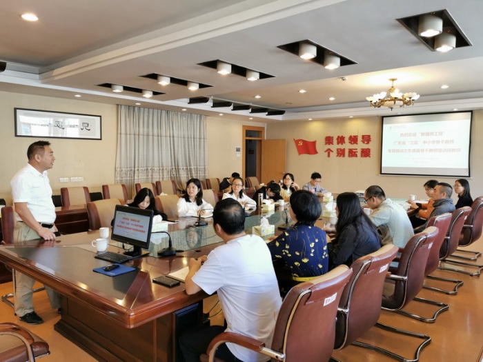 “新強師工程”廣東省“三區(qū)”中小學(xué)骨干教師到市欖中跟崗學(xué)習(xí)
