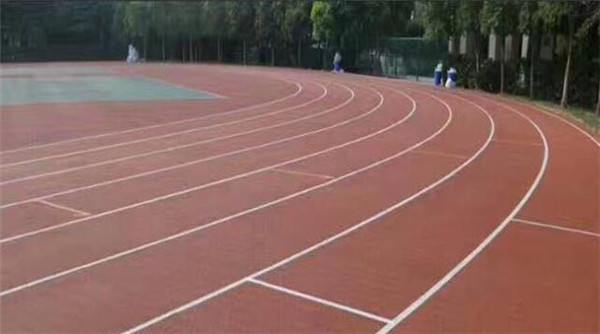預制式環保橡膠卷材跑道