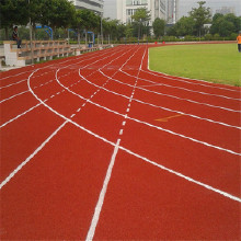 房地產配套綠道透氣型跑道塑膠跑道材料 透氣型跑道施工 塑膠跑道 塑膠跑道材料 水澤士安全小區綠道塑膠跑道材料批發