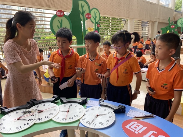 開發(fā)區(qū)中心小學開展數(shù)學“量感“主題圍學賽活動