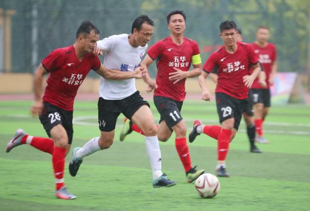 梅州市足聯賽乙級：梅江振城vs五華美好文化。（市體育局供圖）