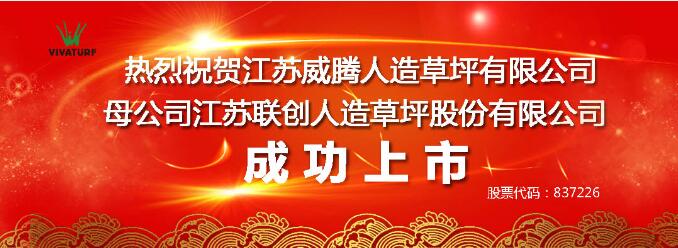 人造草皮中國一家上市企業