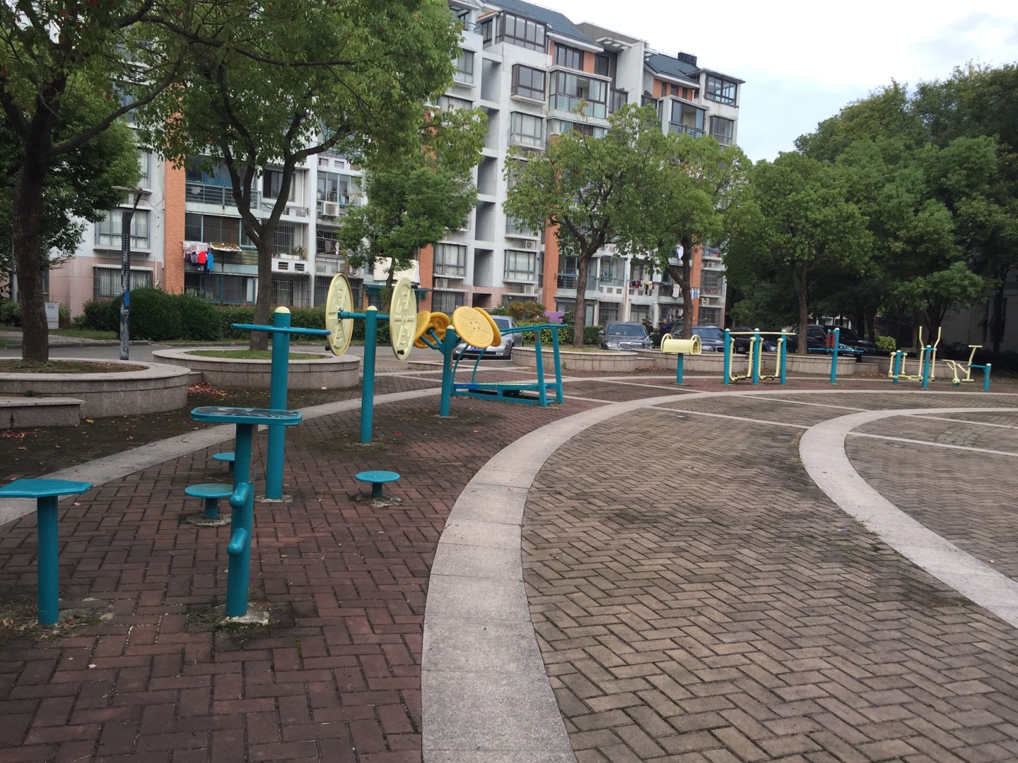 明珠花苑健身點3