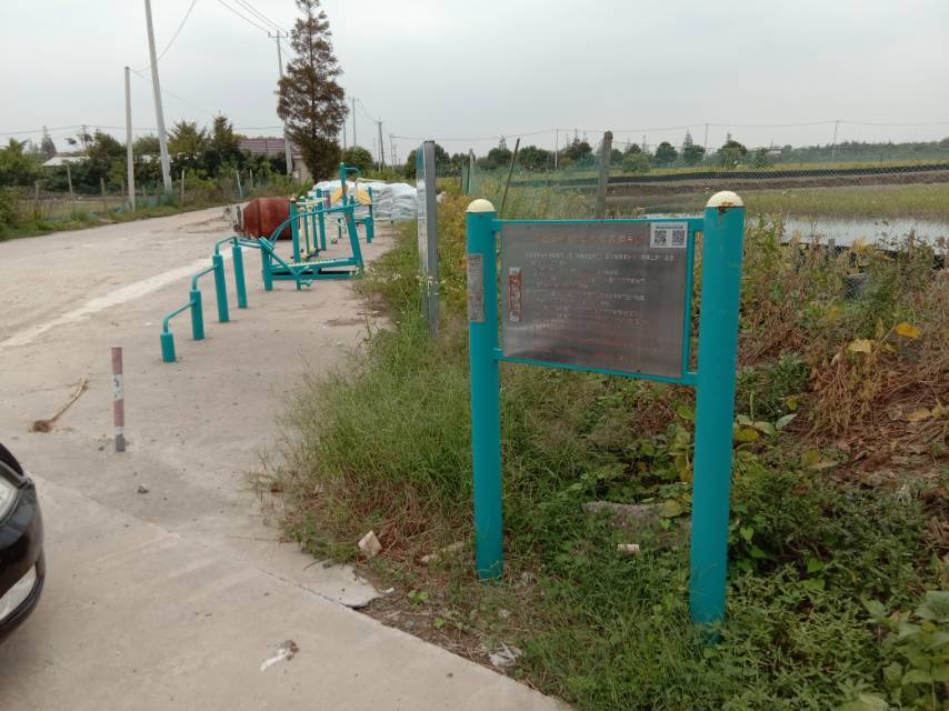 堡鎮(zhèn)米行村老年活動室健身點