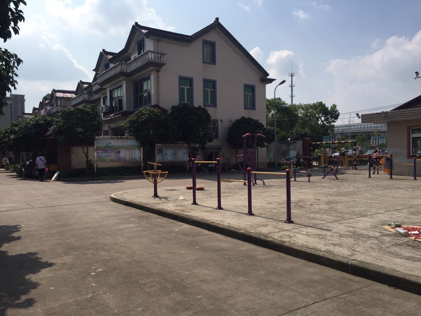 石皮弄村林家橋健身點 石皮弄村林家橋健身點