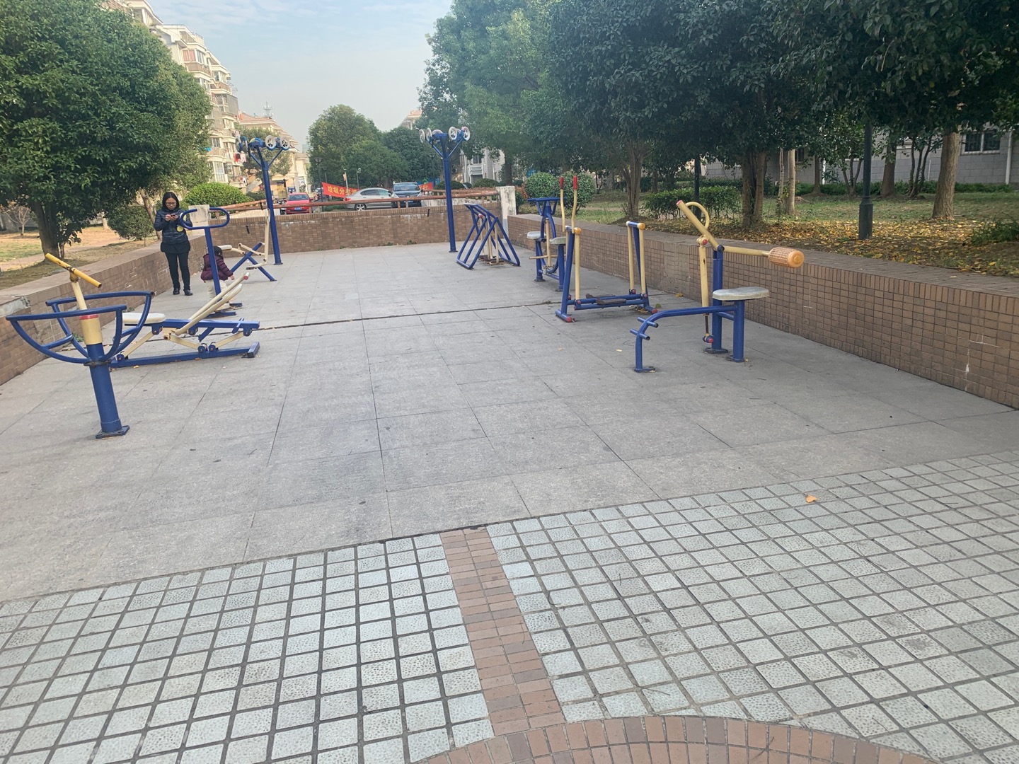 惠南鎮(zhèn)聽北居委健身點