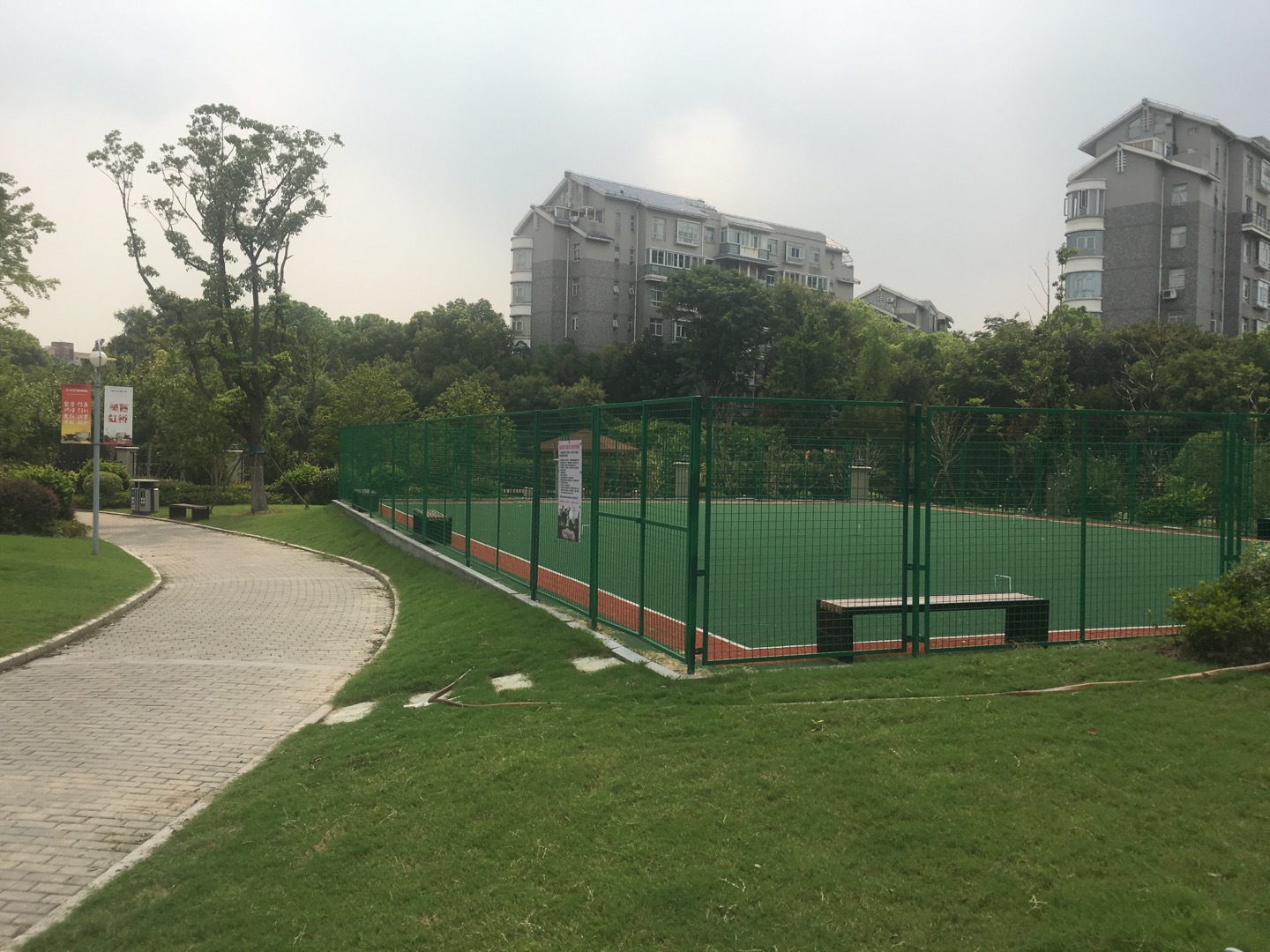 虹橋鎮金虹橋河濱綠地門球場