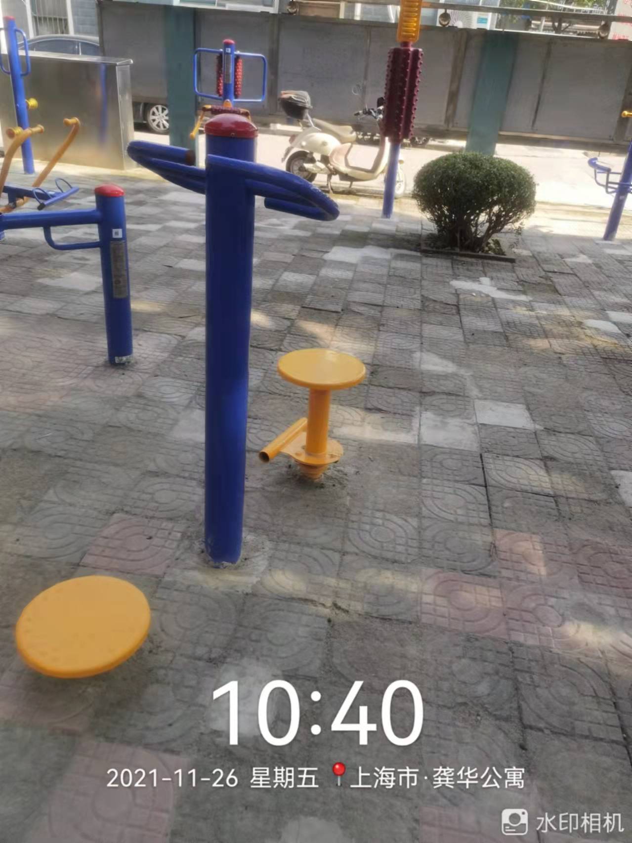 龔新居委健身點