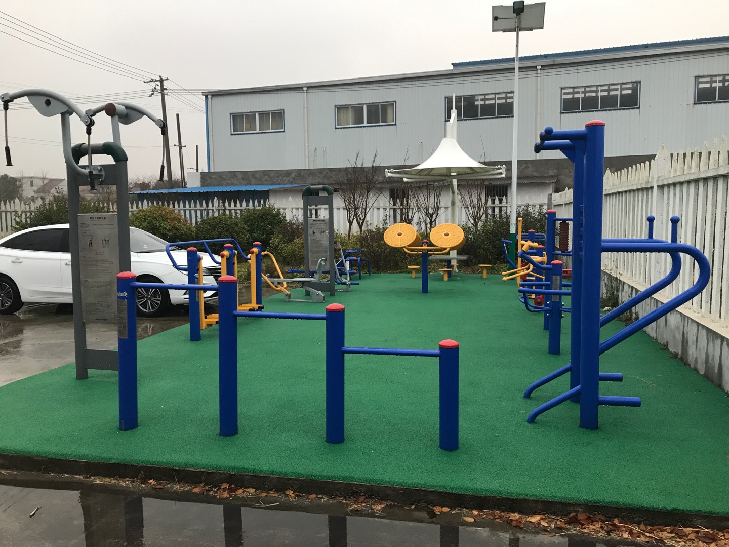 豎新鎮(zhèn)永興村益智健身點