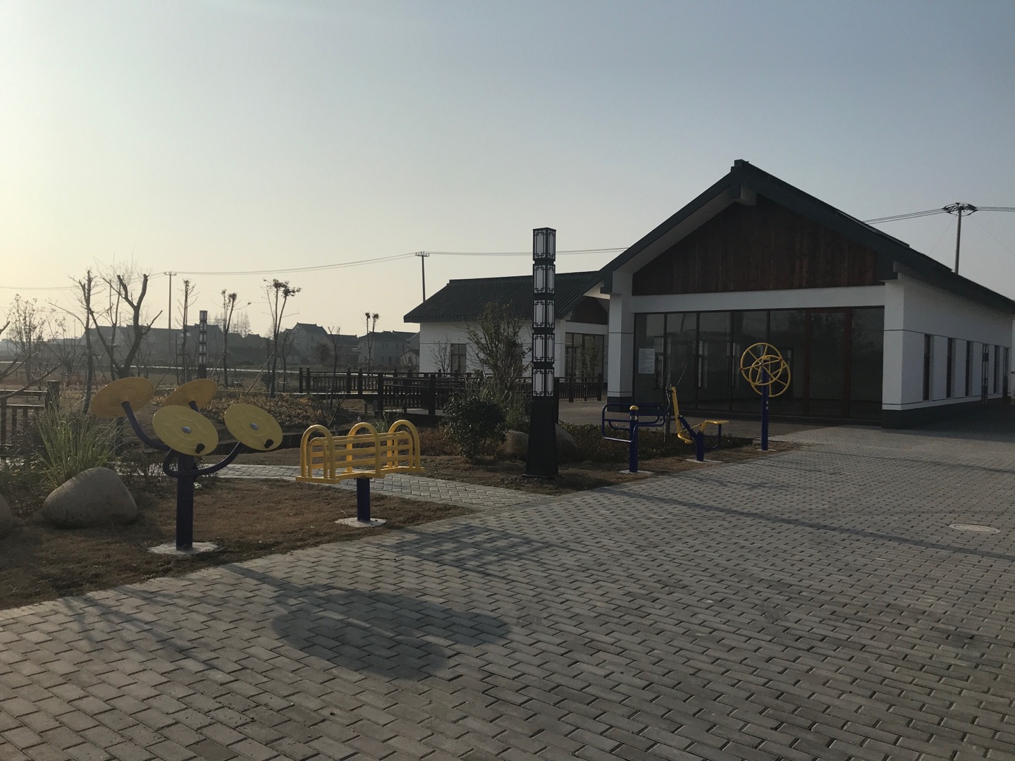 崇明區中興鎮七滧村滧西9隊健身點