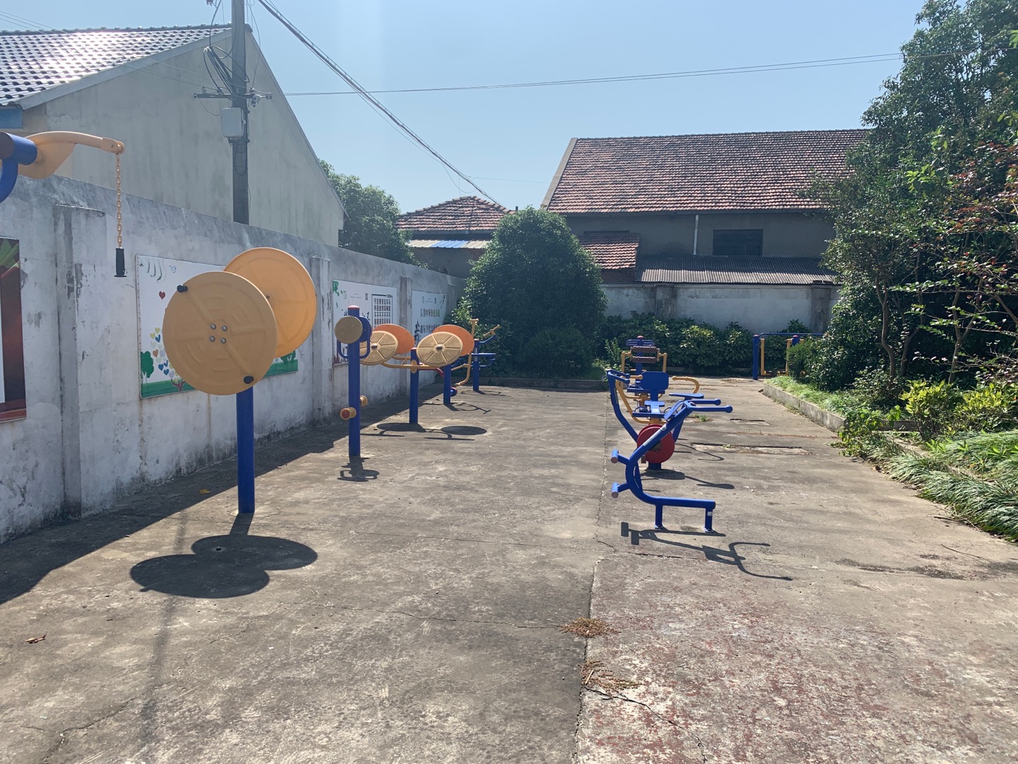 堡鎮(zhèn)解放社區(qū)為民健身點