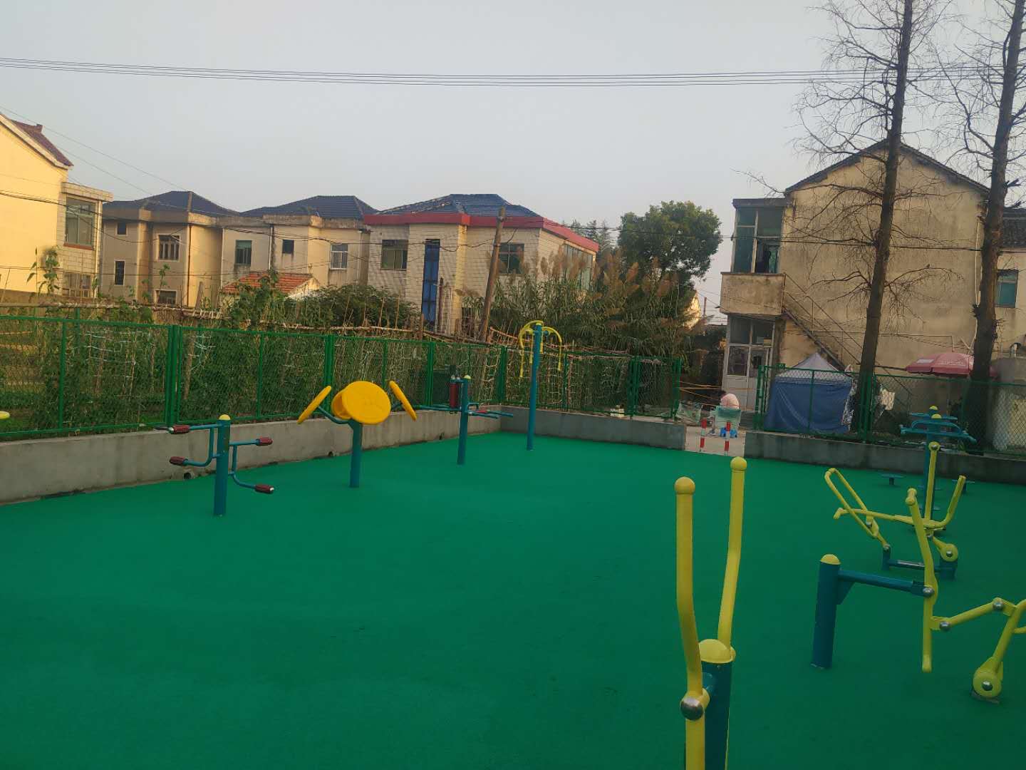 合慶鎮勤奮村7隊健身苑點