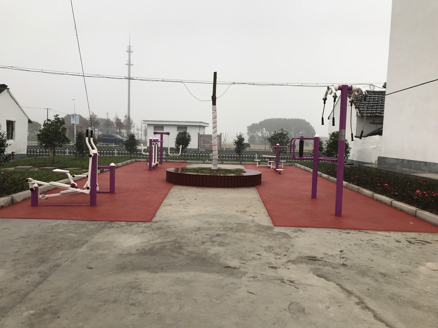 佘山鎮新鎮村九曲益智健身點