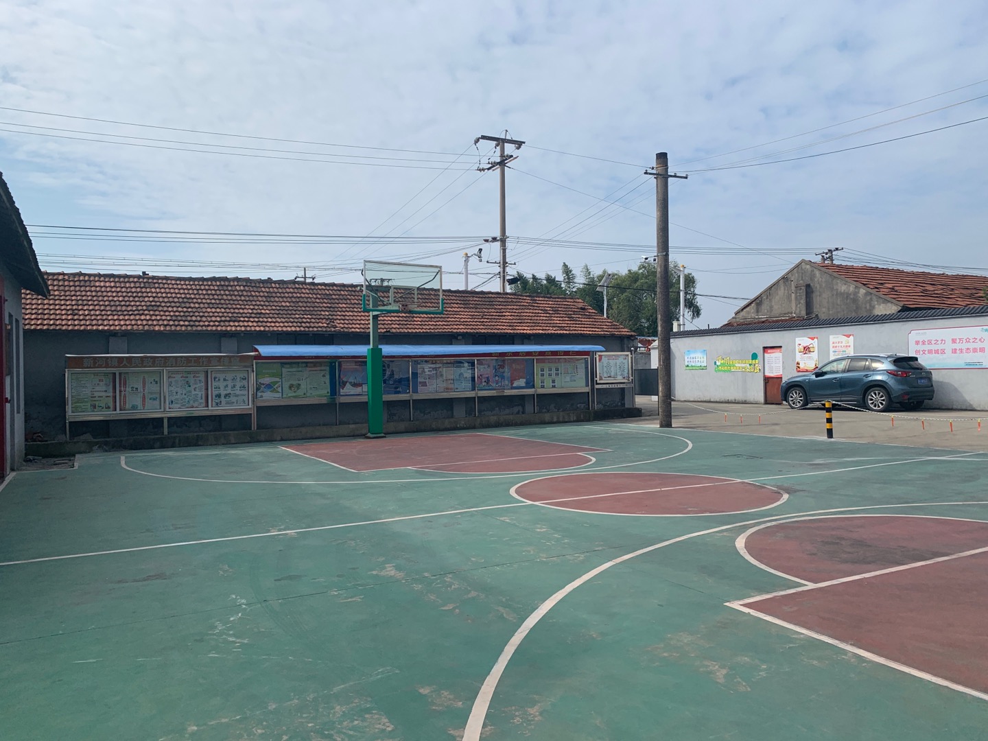 新東居委農民健身工程