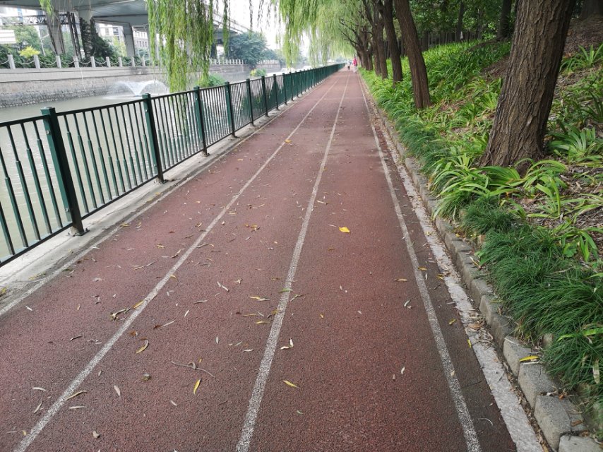 四平科技公園東走馬塘健身步道