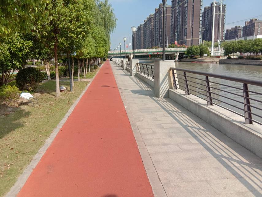 洞涇鎮濱湖休閑綠地健身步道（二）