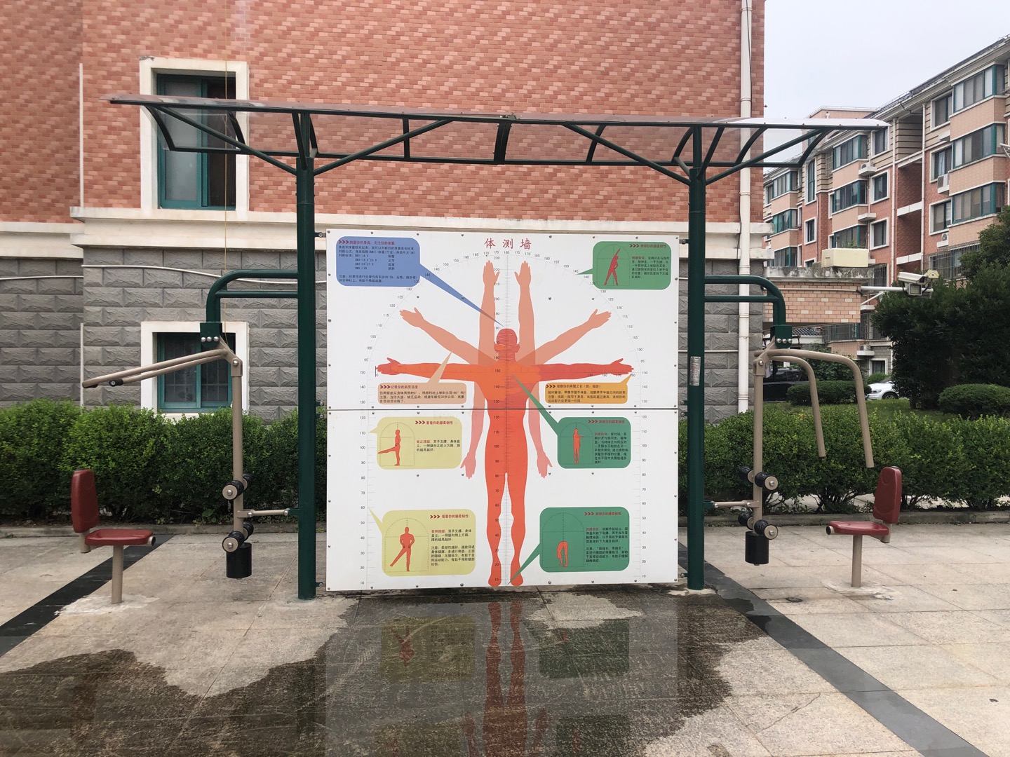 體測(cè)墻