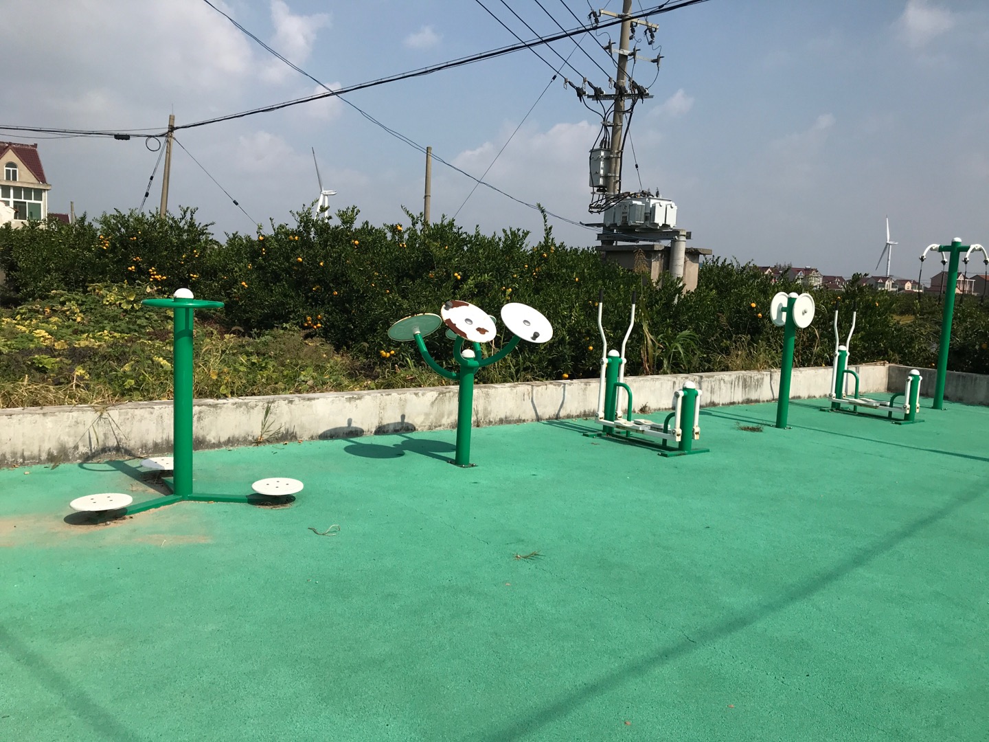 創建村健身點 創建村健身點