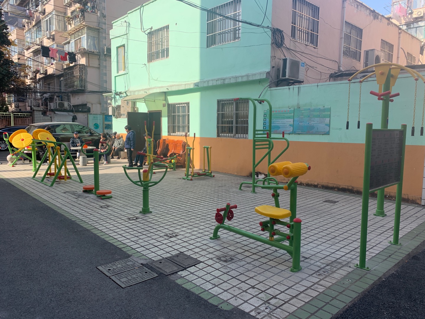 微南居委市民益智健身點