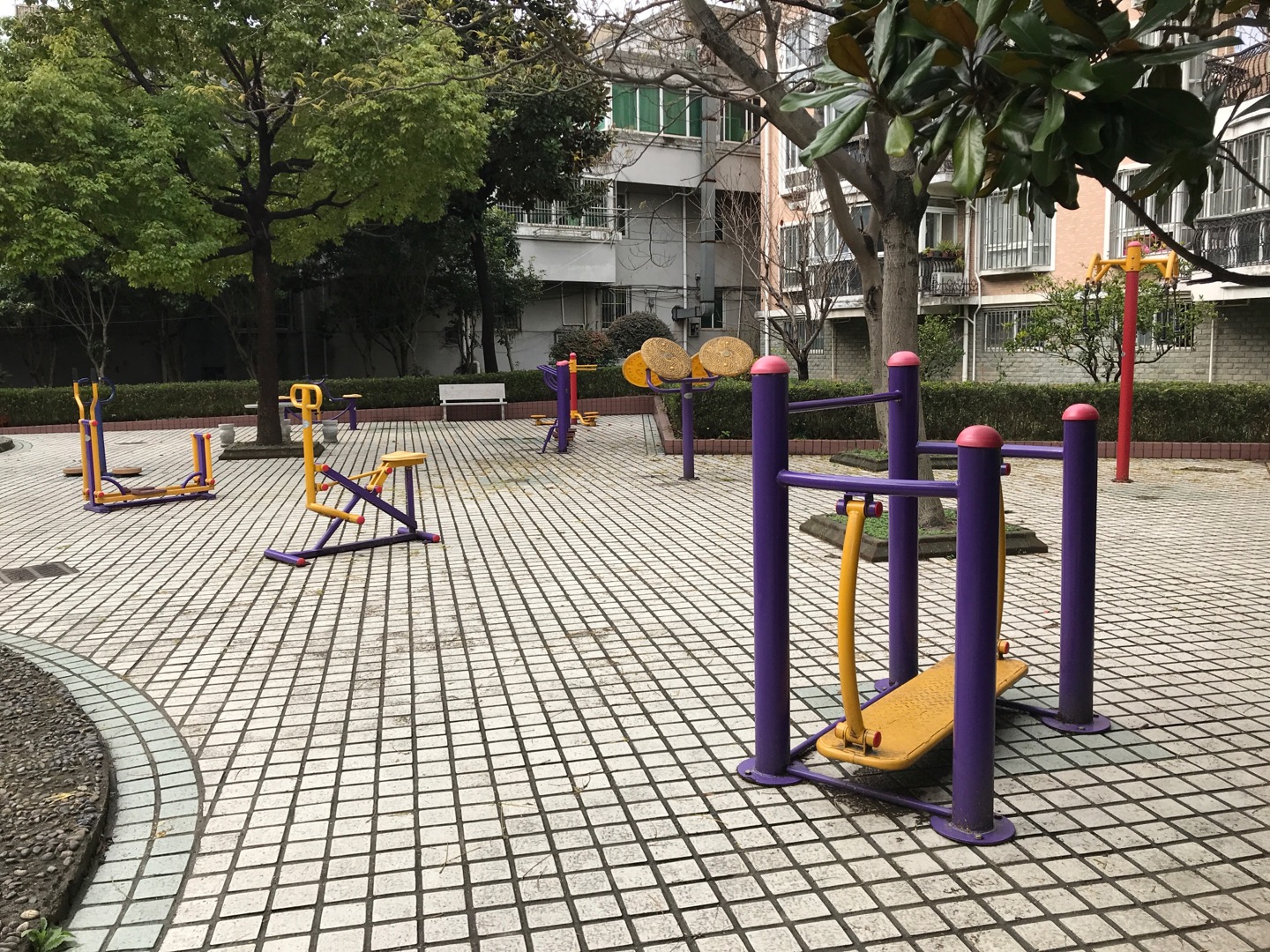 金房花苑健身點