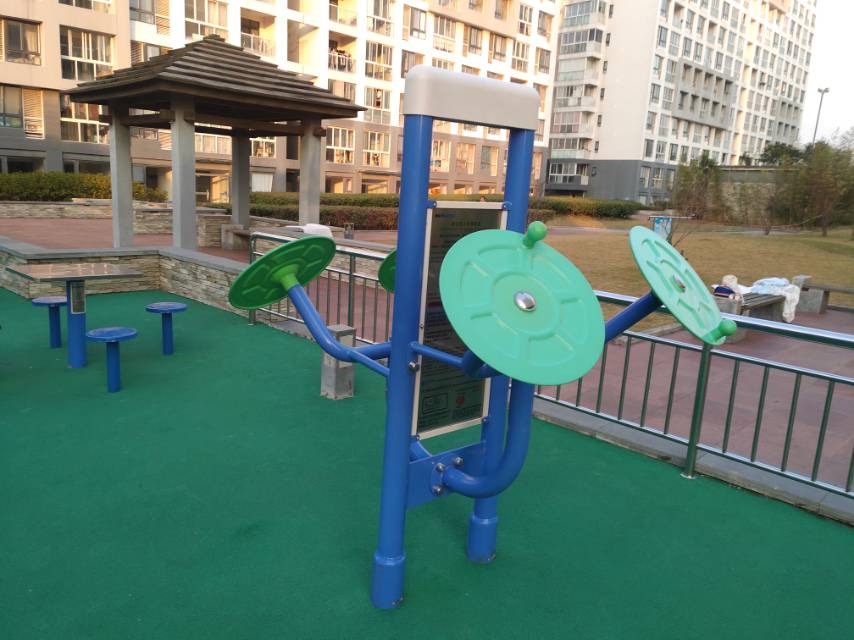 雙立柱太極揉推器 雙立柱太極揉推器