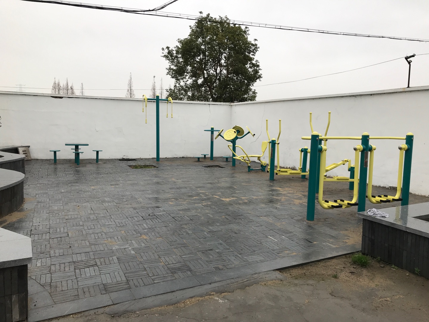 涇花村（籃球場內）健身點