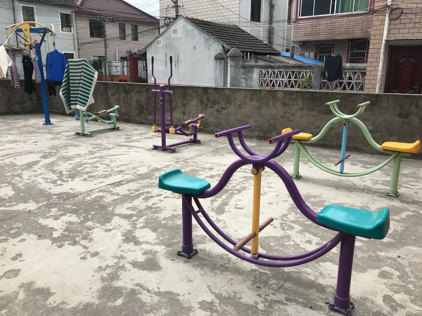 趙橋村二隊健身點