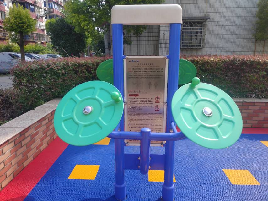 雙立柱太極揉推器 雙立柱太極揉推器