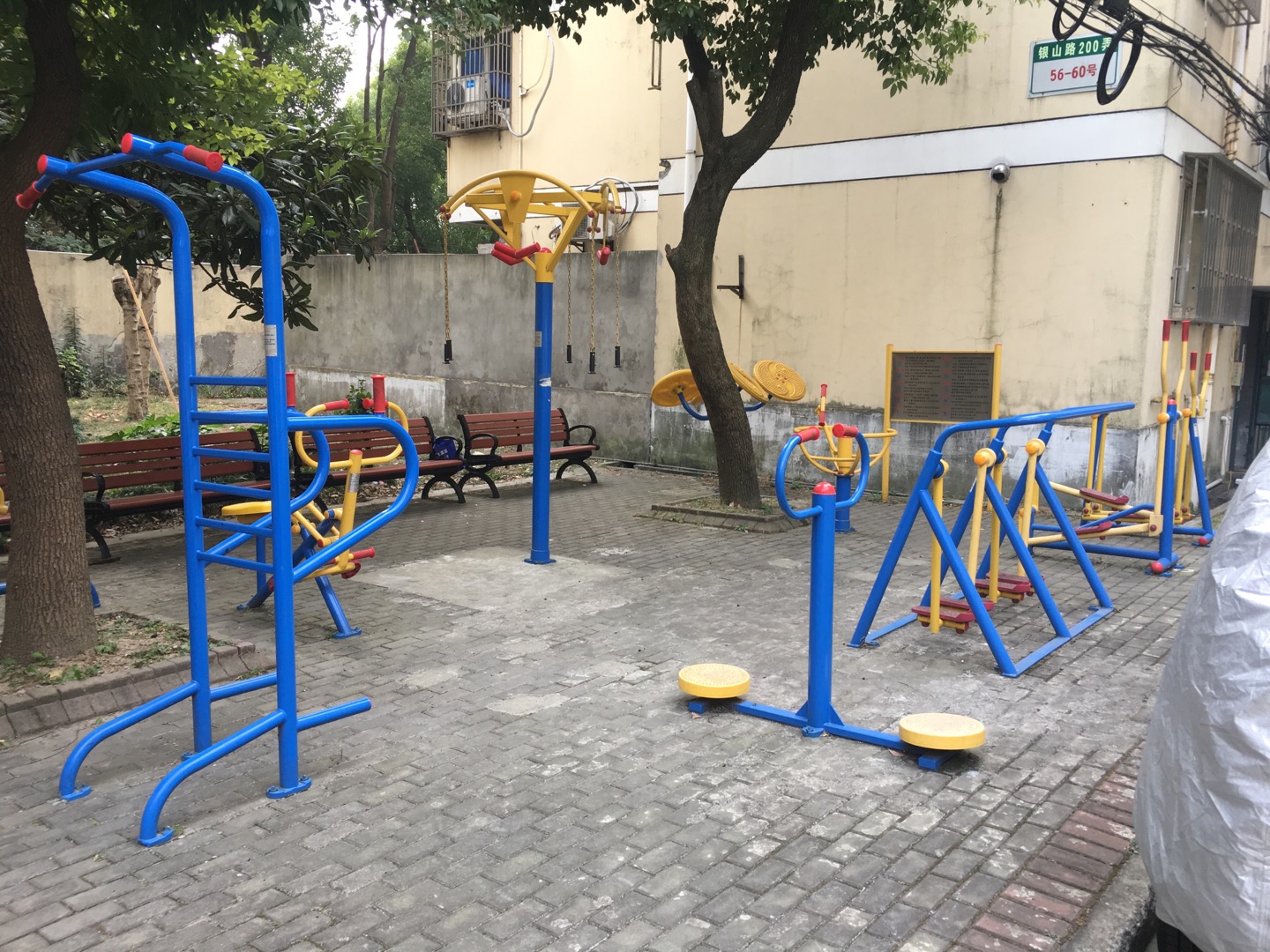 銀山五居銀山小區健身點