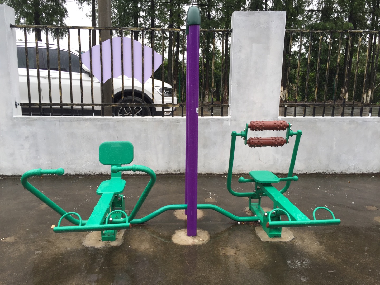 腹背屈伸/劃船訓練器