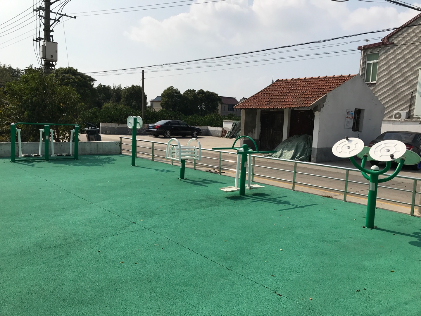 創建村健身點 創建村健身點