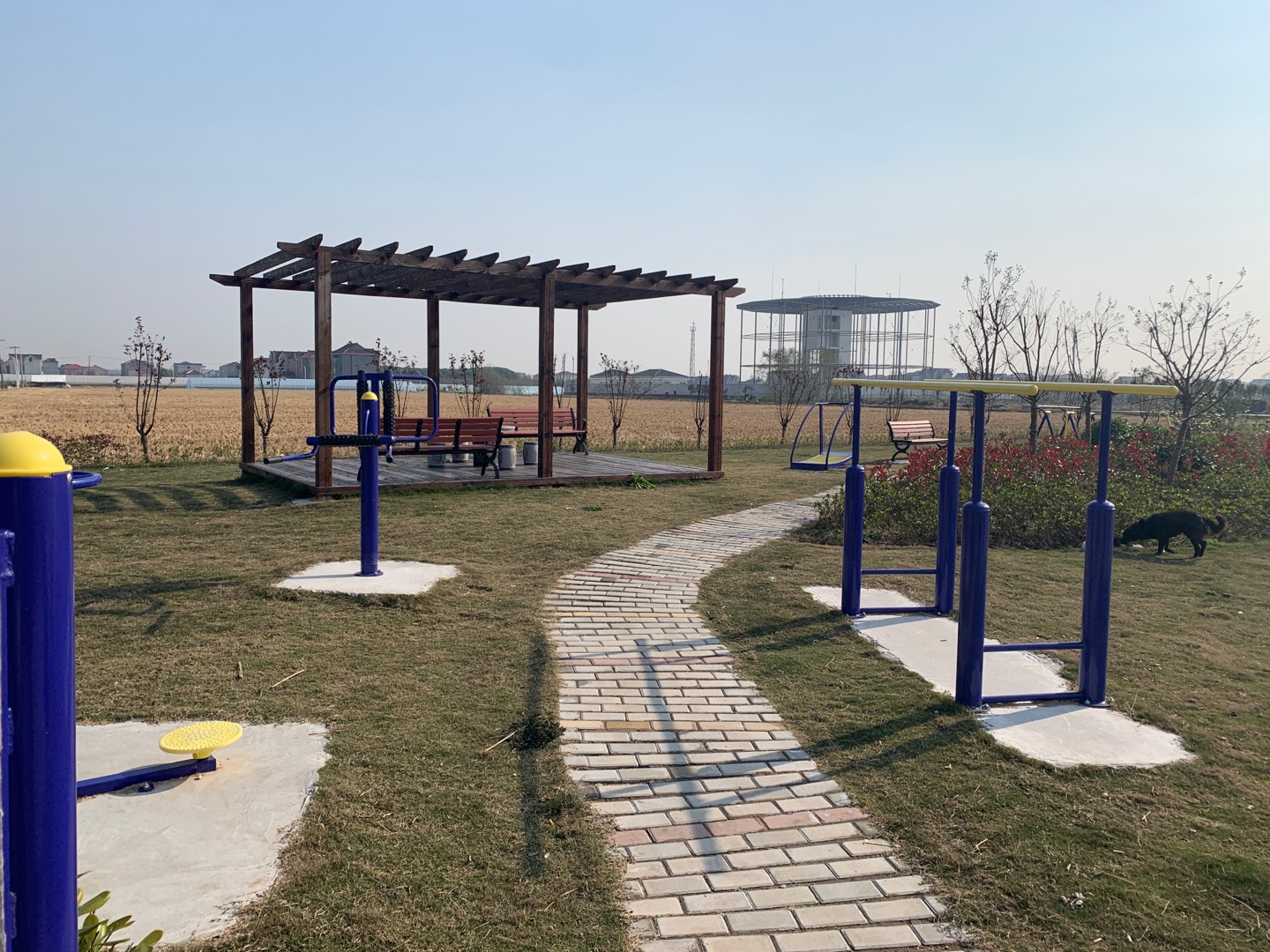 中久村7組健身點