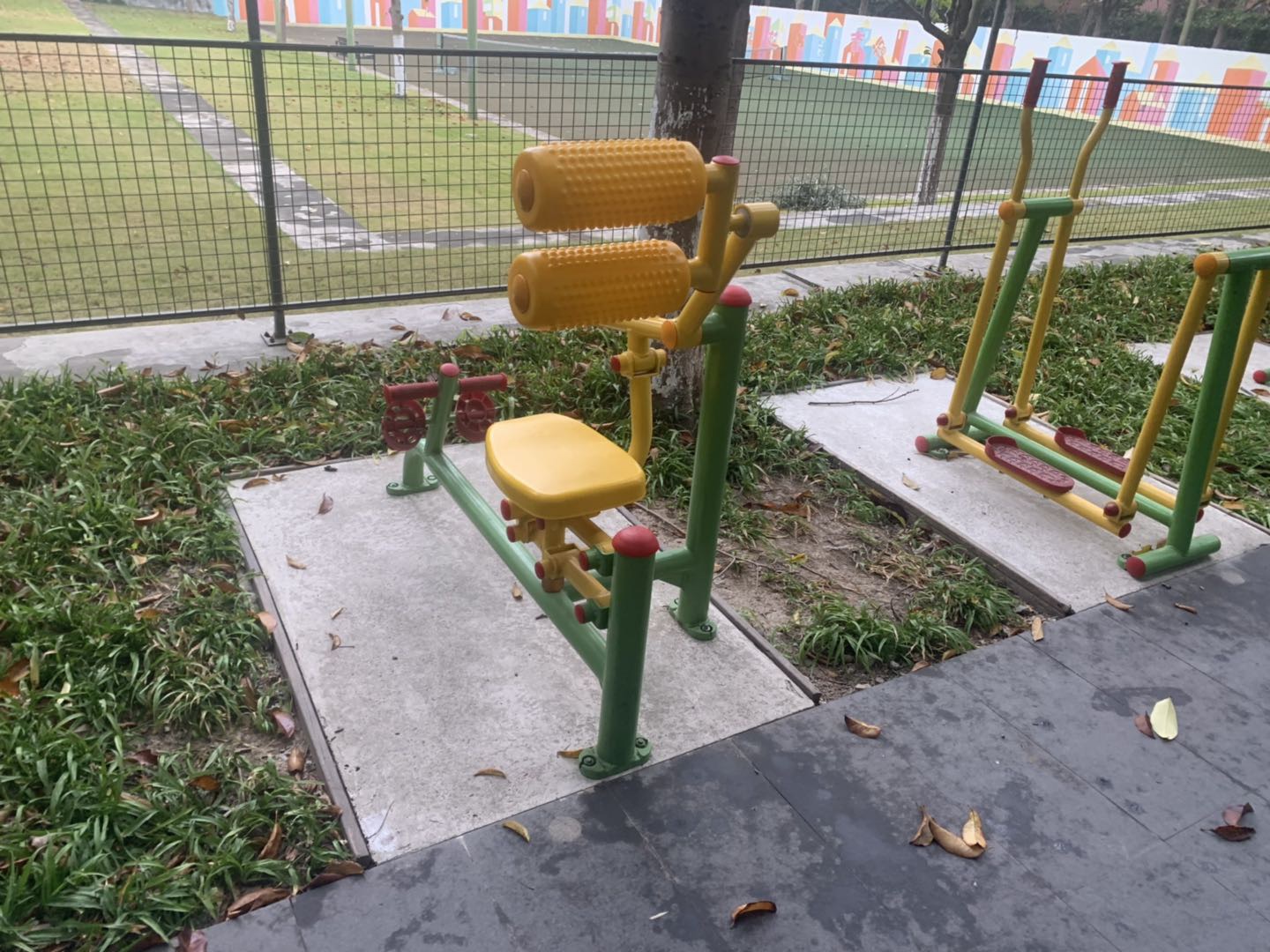 自重腹背鍛煉器