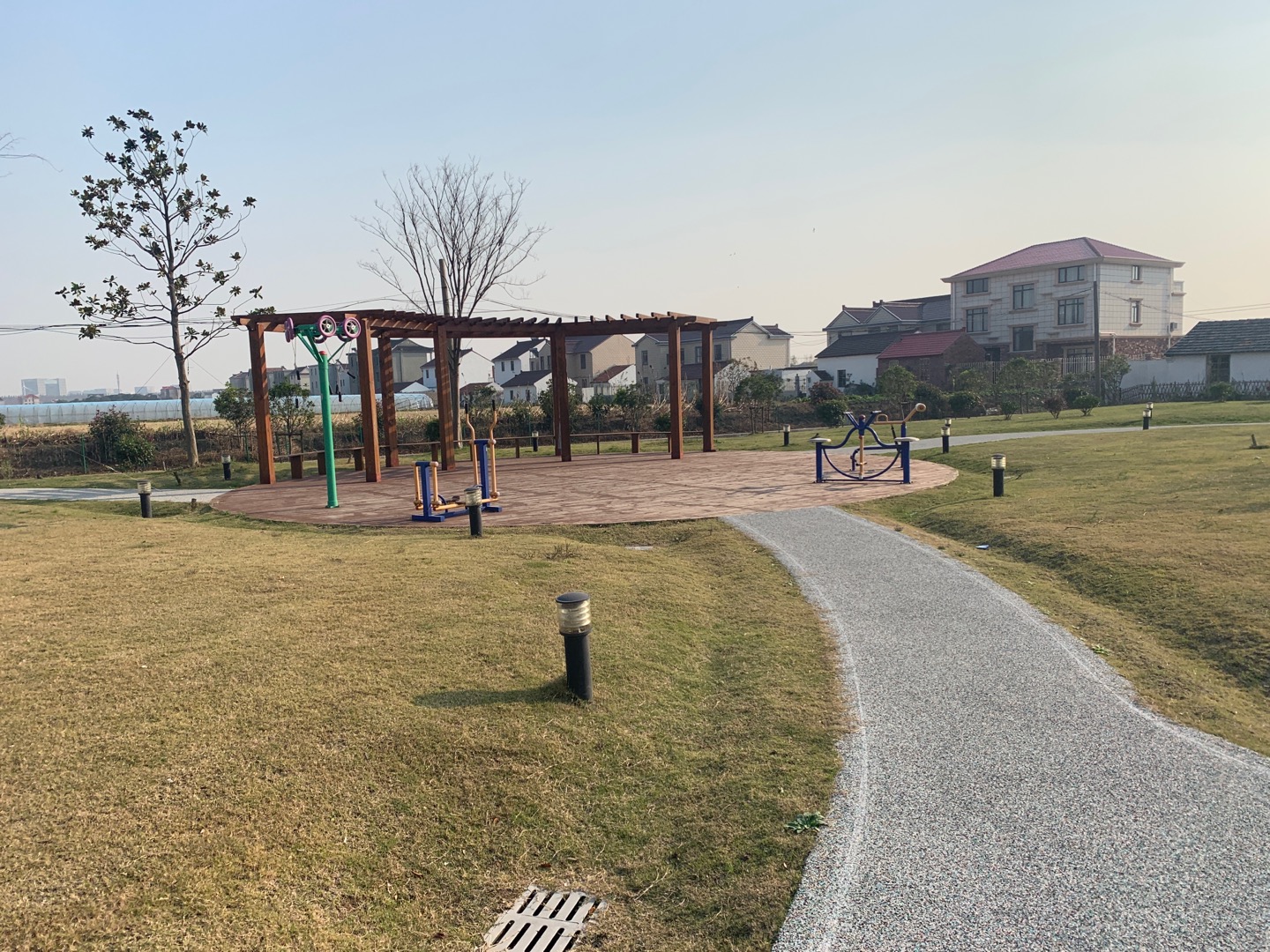 塘北村8組健身點