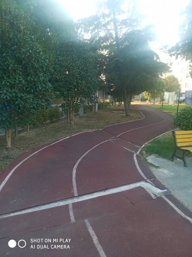 思凡一居航城五路401弄健身步道 思凡一居航城五路401弄健身步道
