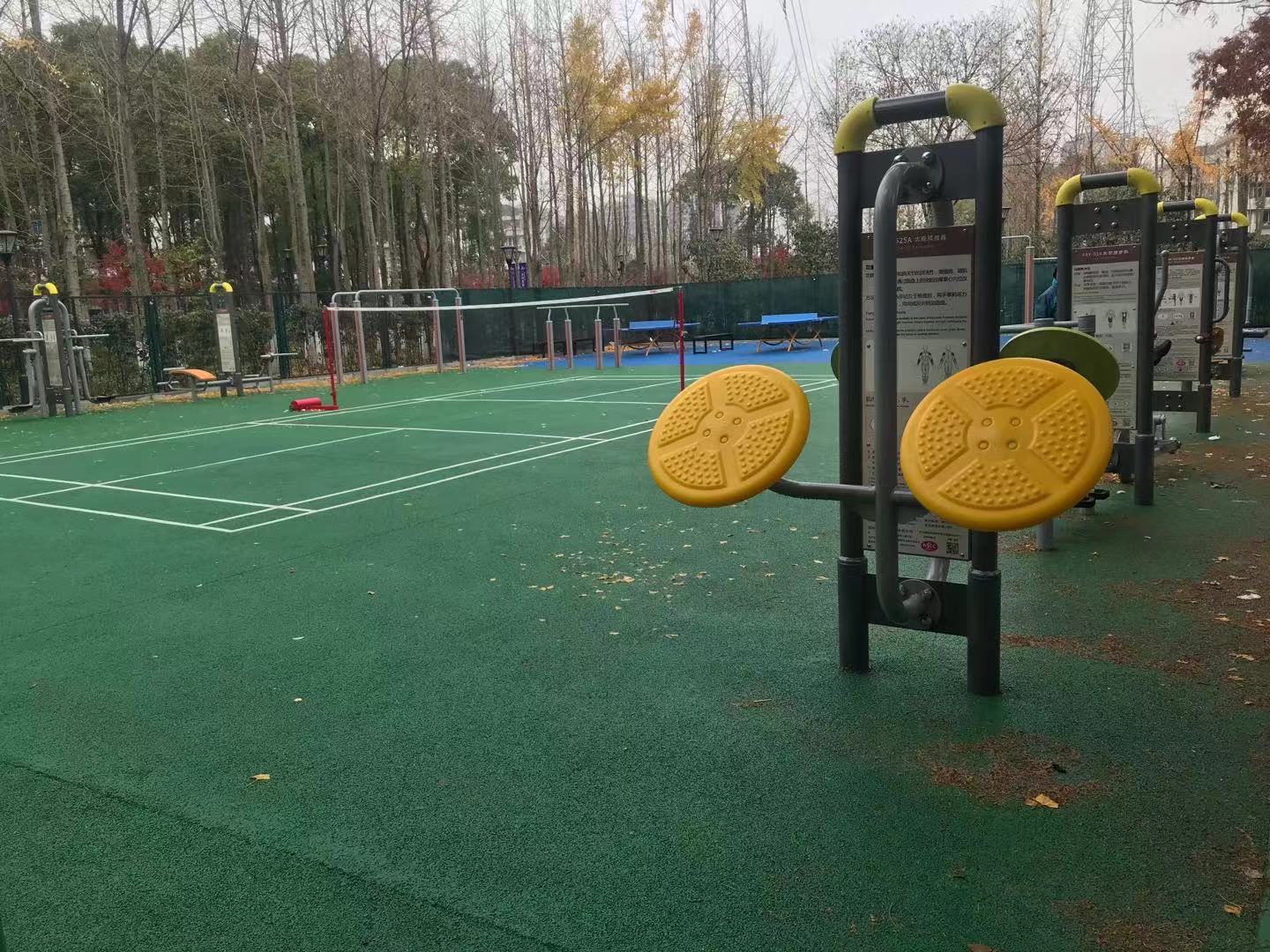 靜安區(qū)彭浦新村街道東茭涇綠地二期益智健身點(diǎn)