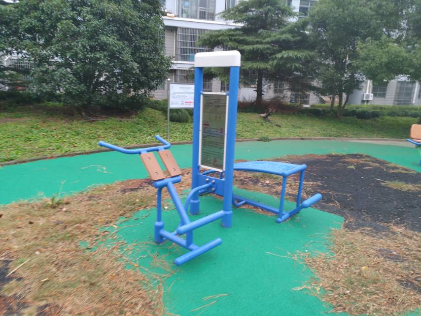 雙立柱腹背訓練器