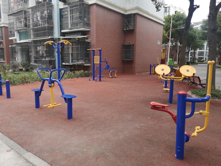 鶴鳴一村村西區健身苑點 鶴鳴一村村西區健身苑點