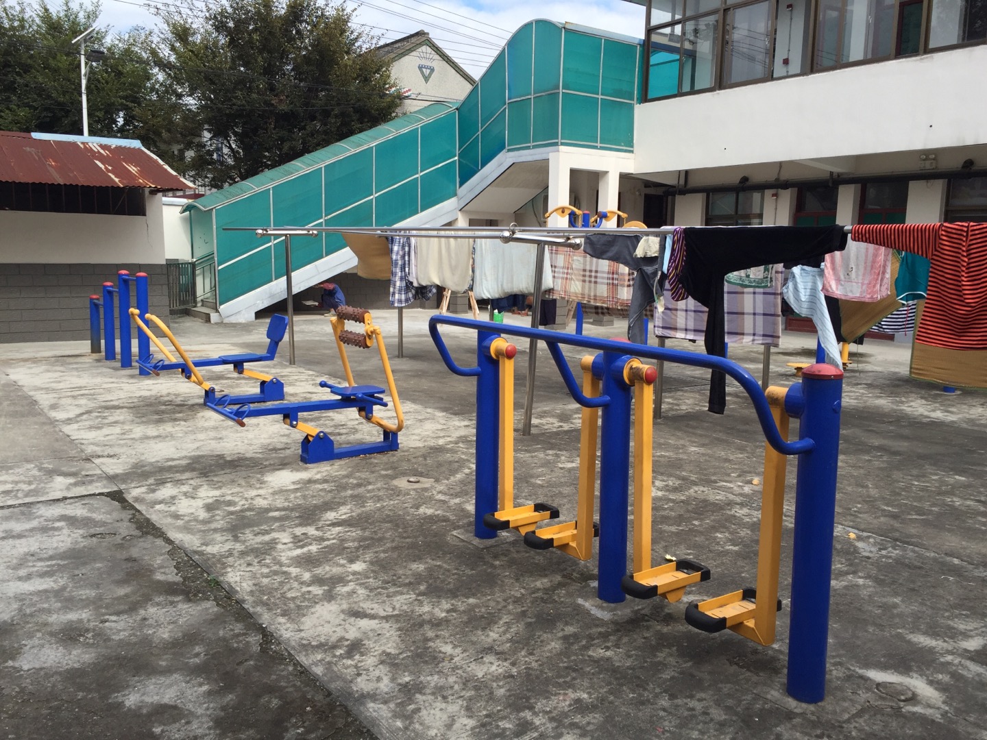 廟鎮敬老院健身點 廟鎮敬老院健身點