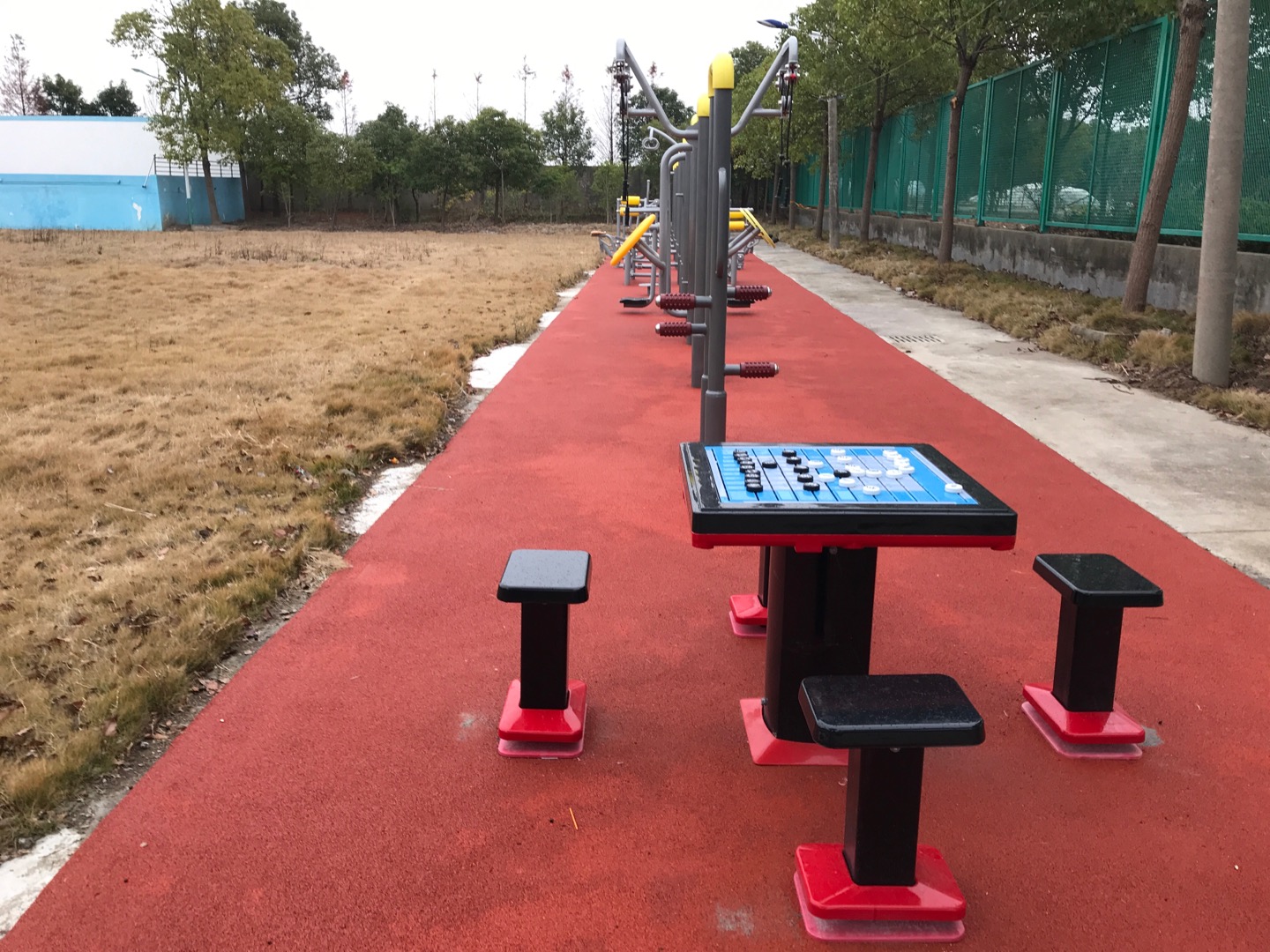 奉城鎮分水墩村市民益智健身苑點