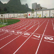 利達體育 硅pu籃球場材料、硅pu材料施工、塑膠跑道圖片、深圳硅pu球場材料