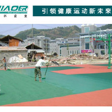 網球場塑膠地板 運動場地坪廠家 丙烯酸球場制造