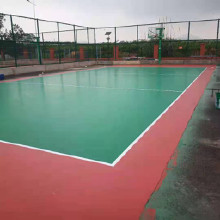 賀騰體育硅pu球場 硅PU籃球場 硅pu塑膠球場 環保硅PU球場